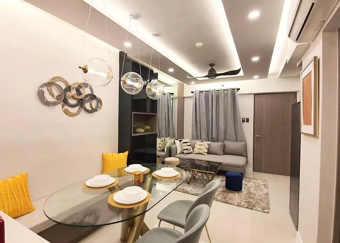 Stylish & Spacious Place Near Bgc Fast Wi-fi *